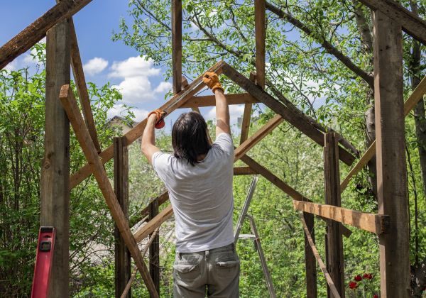 Wood Pergola Repair in Smyrna